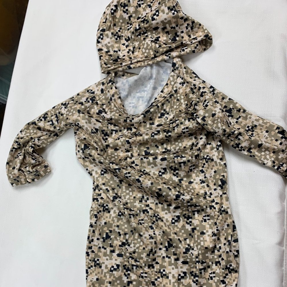 Pixel Camo Gown